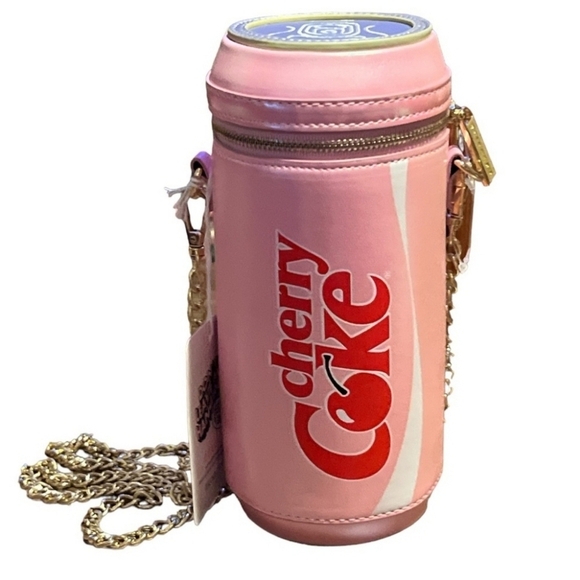 🔹️SKINNYDIP 🔹️LONDON 2 pc Cherry Coke Handbag Cardholder 2 Pcs Gift Set  🍒 - Picture 3 of 11